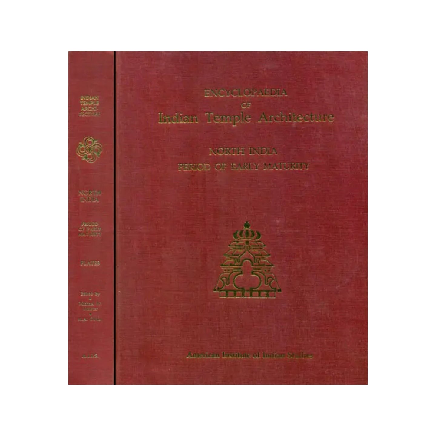 North India Period Of Early Maturity - Encyclopaedia Of Indian Temple Architecture (Set Of 2 Books) - An Old And Rare Books - Totally Indian