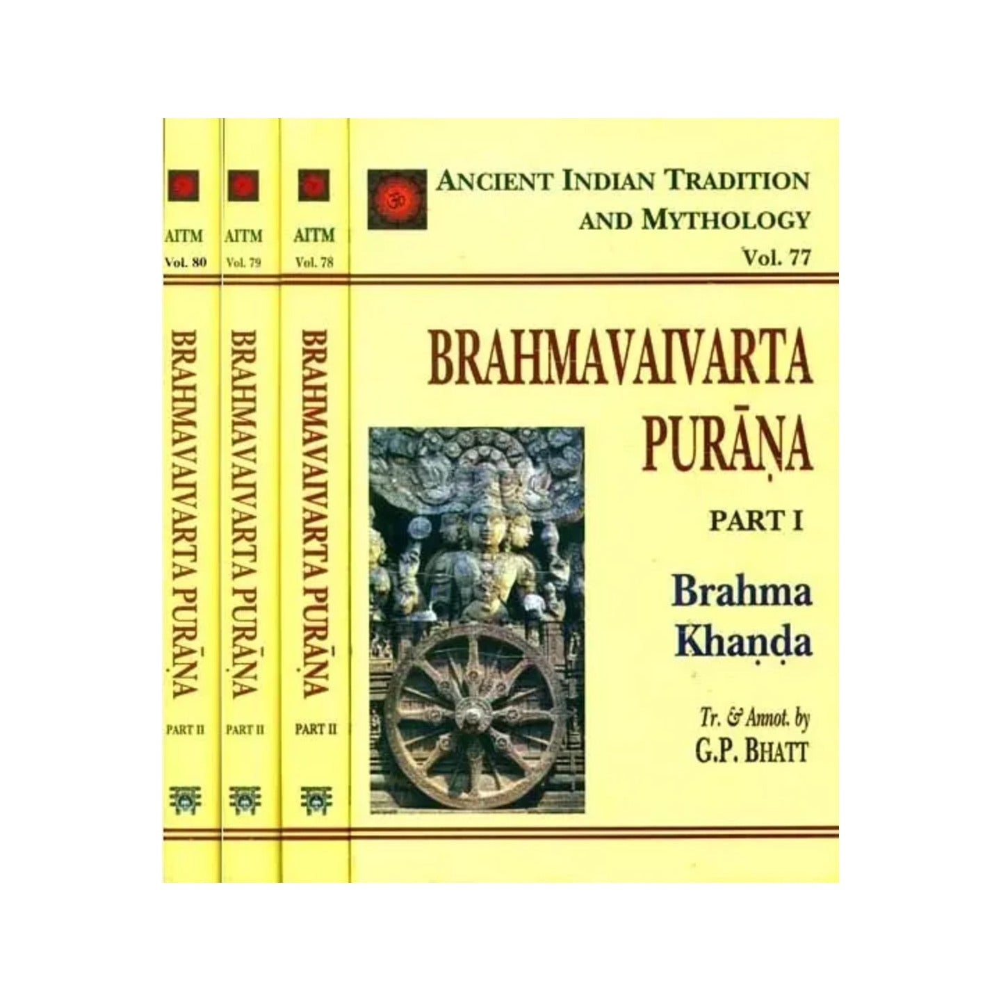 Brahmavaivarta Purana - Ancient Indian Tradition And Mythology (Set Of 4 Books) - Totally Indian
