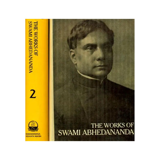 The Works Of Swami Abhedananda - An Abridged Edition Of The Complete Works Of Swami Abhedananda (Set Of 2 Volumes) - An Old And Rare Book - Totally Indian