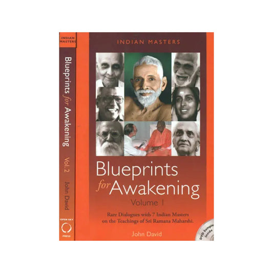 Blueprints For Awakening - Rare Dialogues With 7 Indian Masters On The Teachings Of Sri Ramana Maharshi In 2 Volumes - Totally Indian