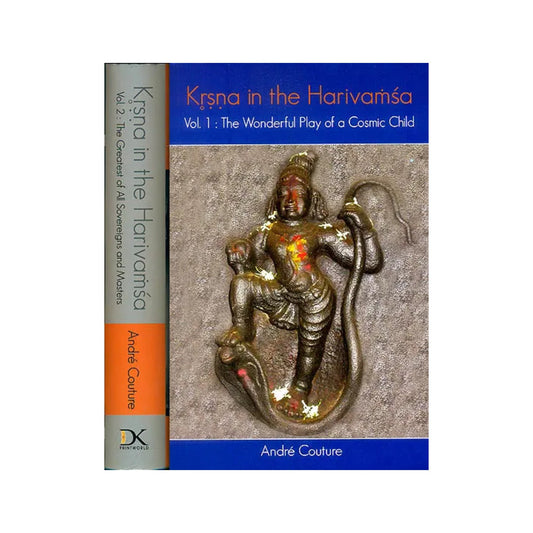 Krsna In The Harivamsa (Set Of 2 Volumes) - Totally Indian