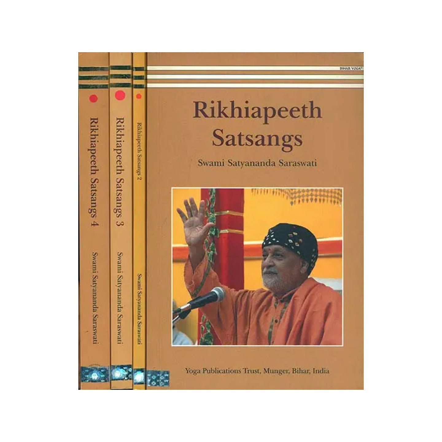 Rikhiapeeth Satsangs (Set Of 4 Volumes) - Totally Indian