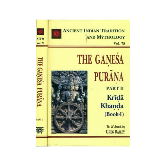 The Ganesa Purana - Krida Khanda (Set Of 2 Books) - Totally Indian