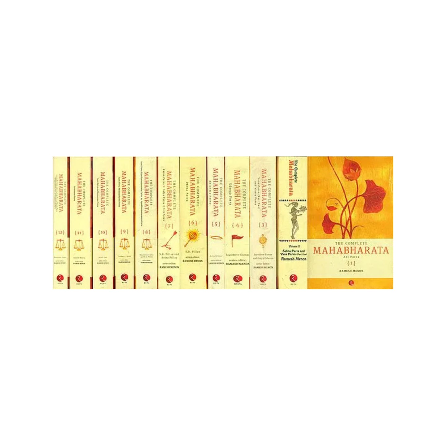 The Complete Mahabharata (Set Of 12 Volumes) - Totally Indian