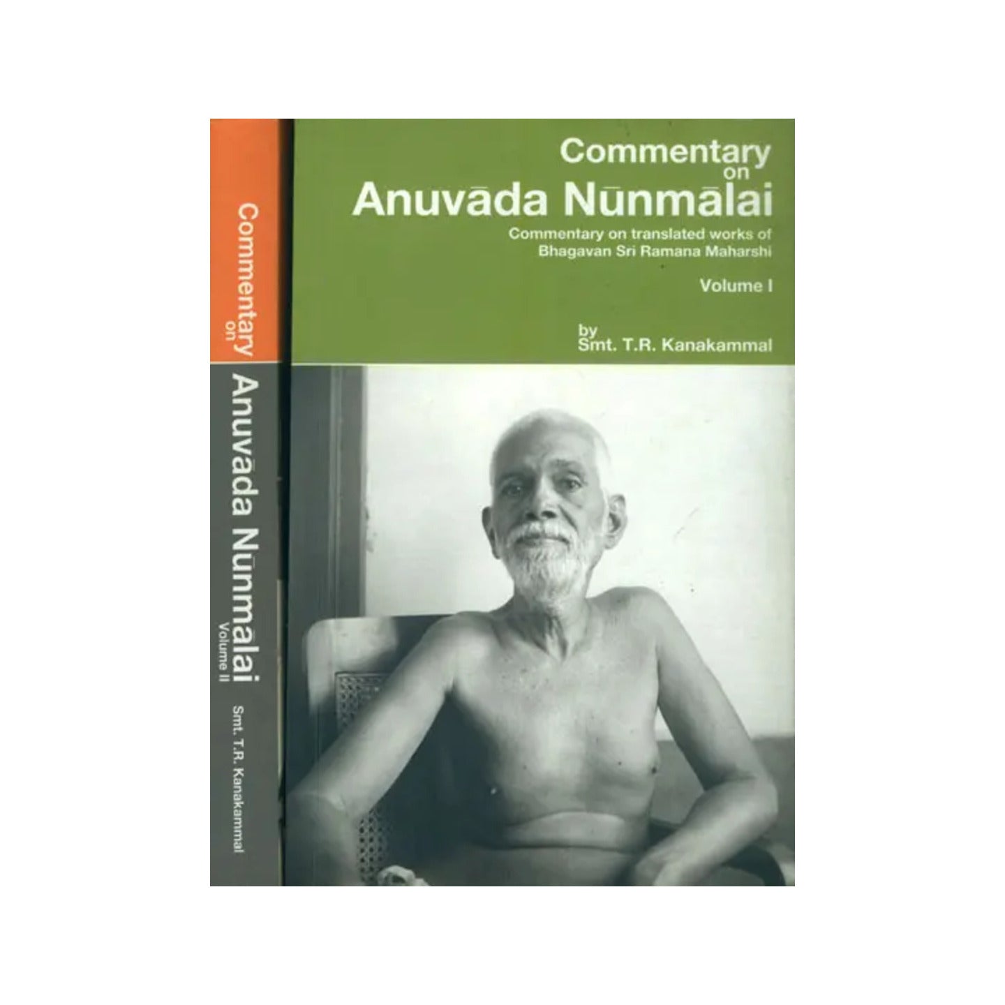 Commentary On Anuvada Nunmalai - Translated Works Of Bhagavan Sri Ramana Maharshi (Set Of 2 Volumes) - Totally Indian