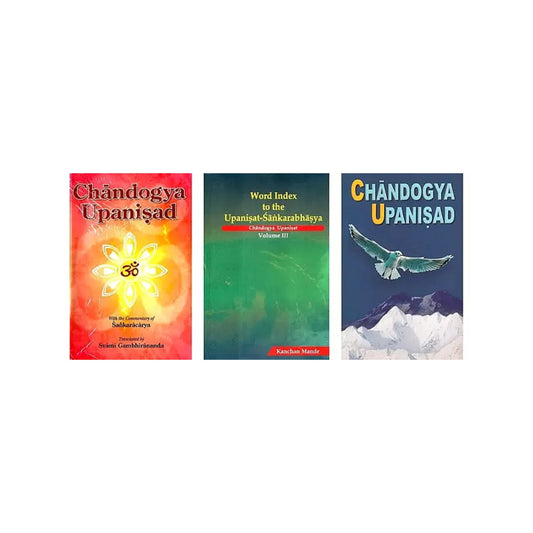 Chandogya Upanisad Study Kit (Set Of 3 Books) - Totally Indian