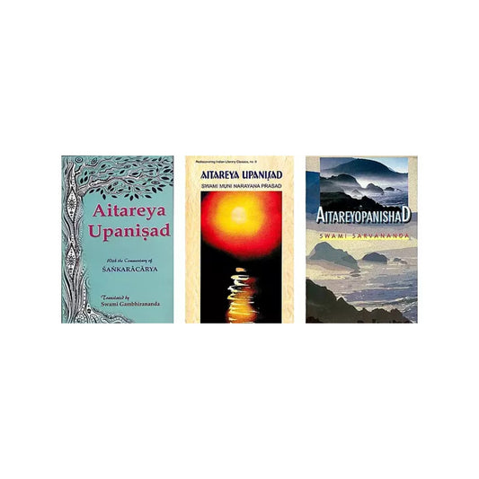 Aitareya Upanisad Study Kit (Set Of 3 Books) - Totally Indian