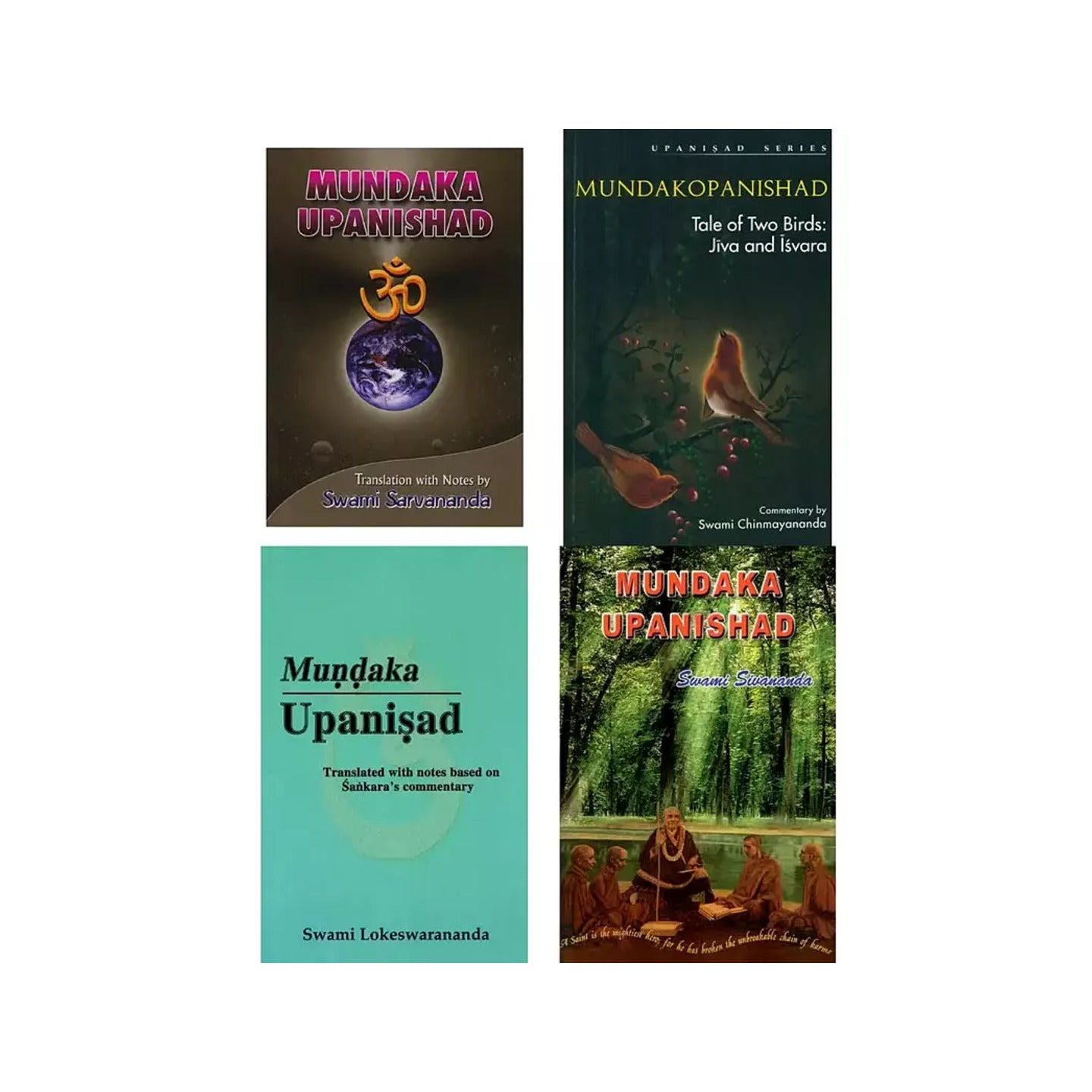 Mundaka Upanishad Study Kit (Set Of 4 Books) - Totally Indian