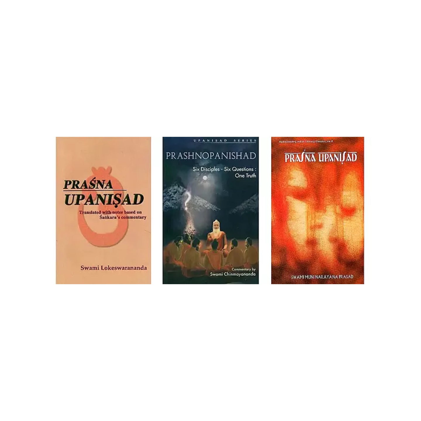 Prashna Upanishad Study Kit (Set Of 3 Books) - Totally Indian