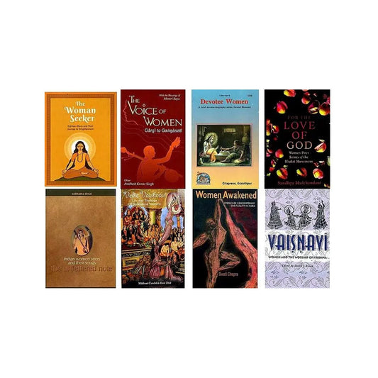 Women Devotees And Seekers (Set Of 8 Books) - Totally Indian