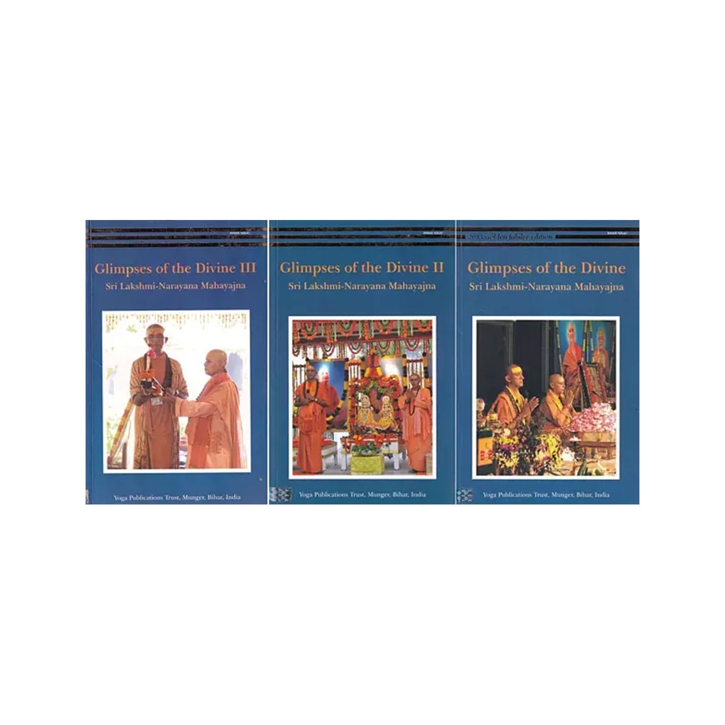 Glimpses Of The Divine: Sri Lakshmi Narayana Mahayajna (Set Of 3 Volumes) - Totally Indian