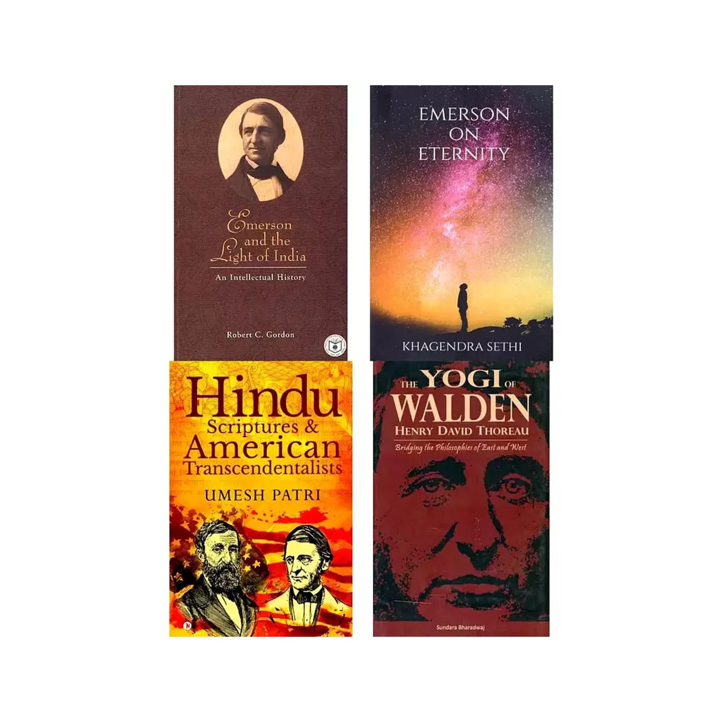 Indian Thought And American Transcendentalism (Set Of 4 Books) - Totally Indian