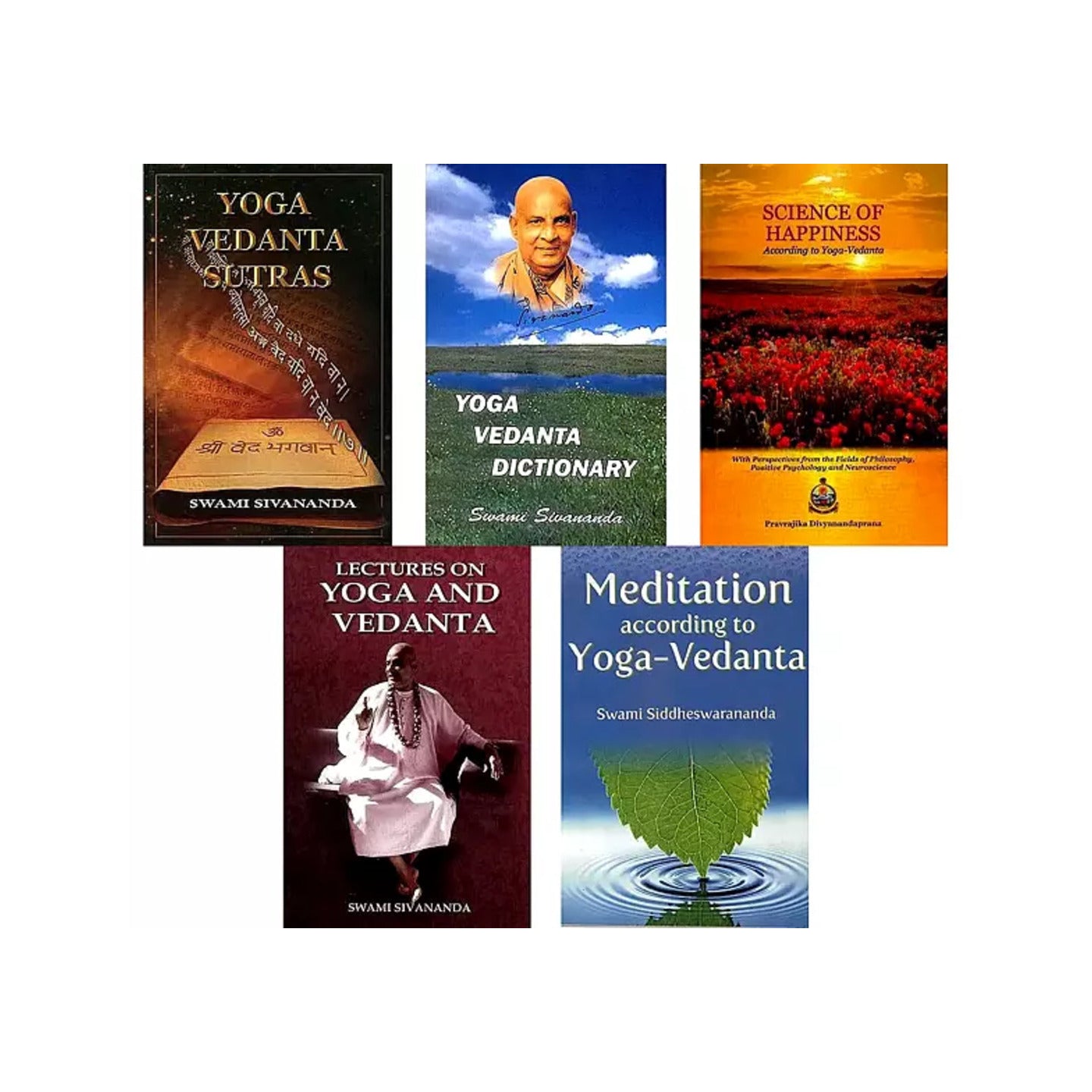 Yoga Vedanta (Set Of 5 Books) - Totally Indian