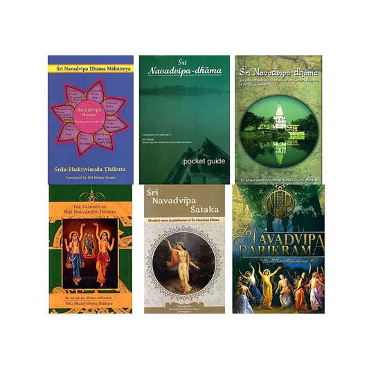 Set Of 6 Books On Navadipa Dhama - Totally Indian