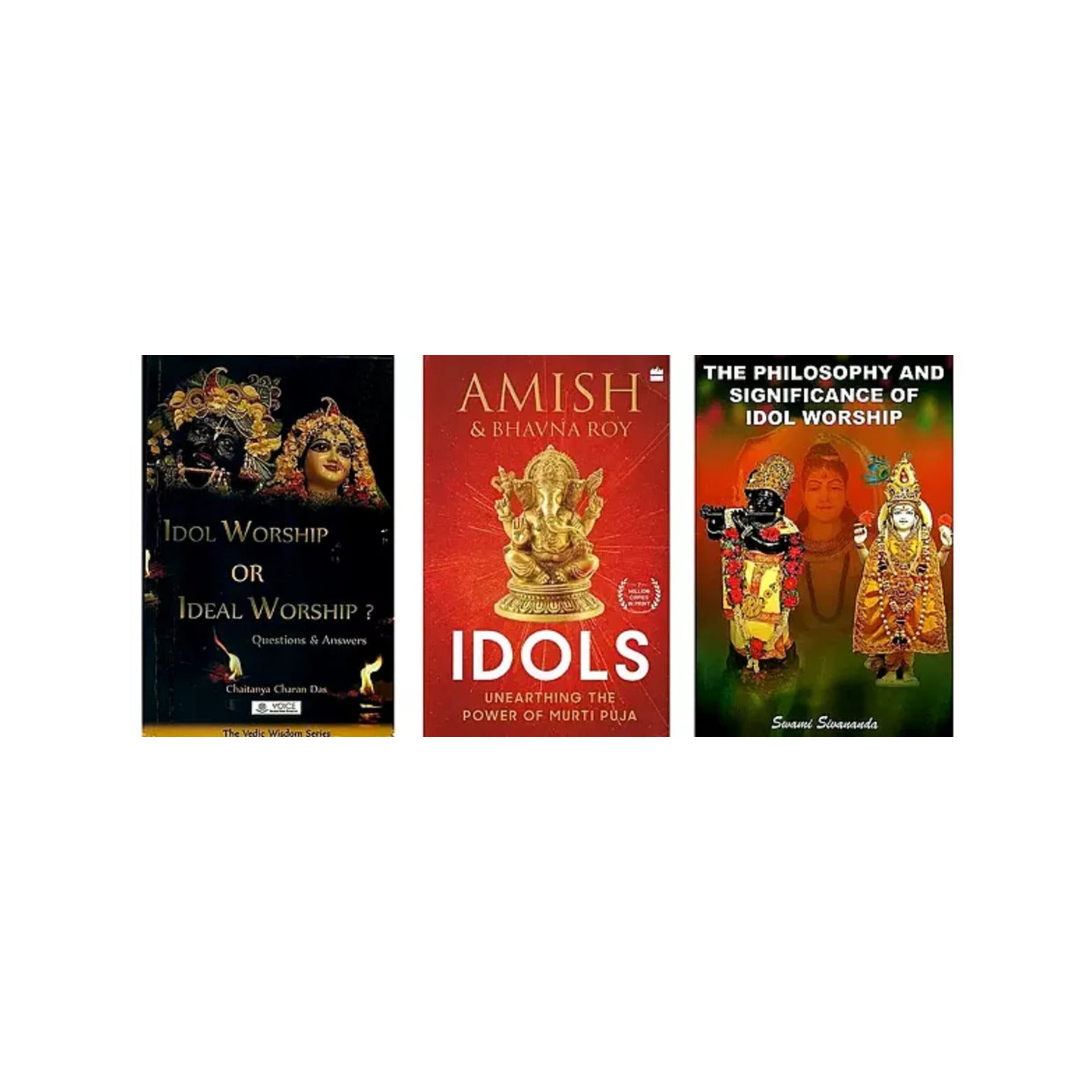 3 Books On Idol Worship - Totally Indian