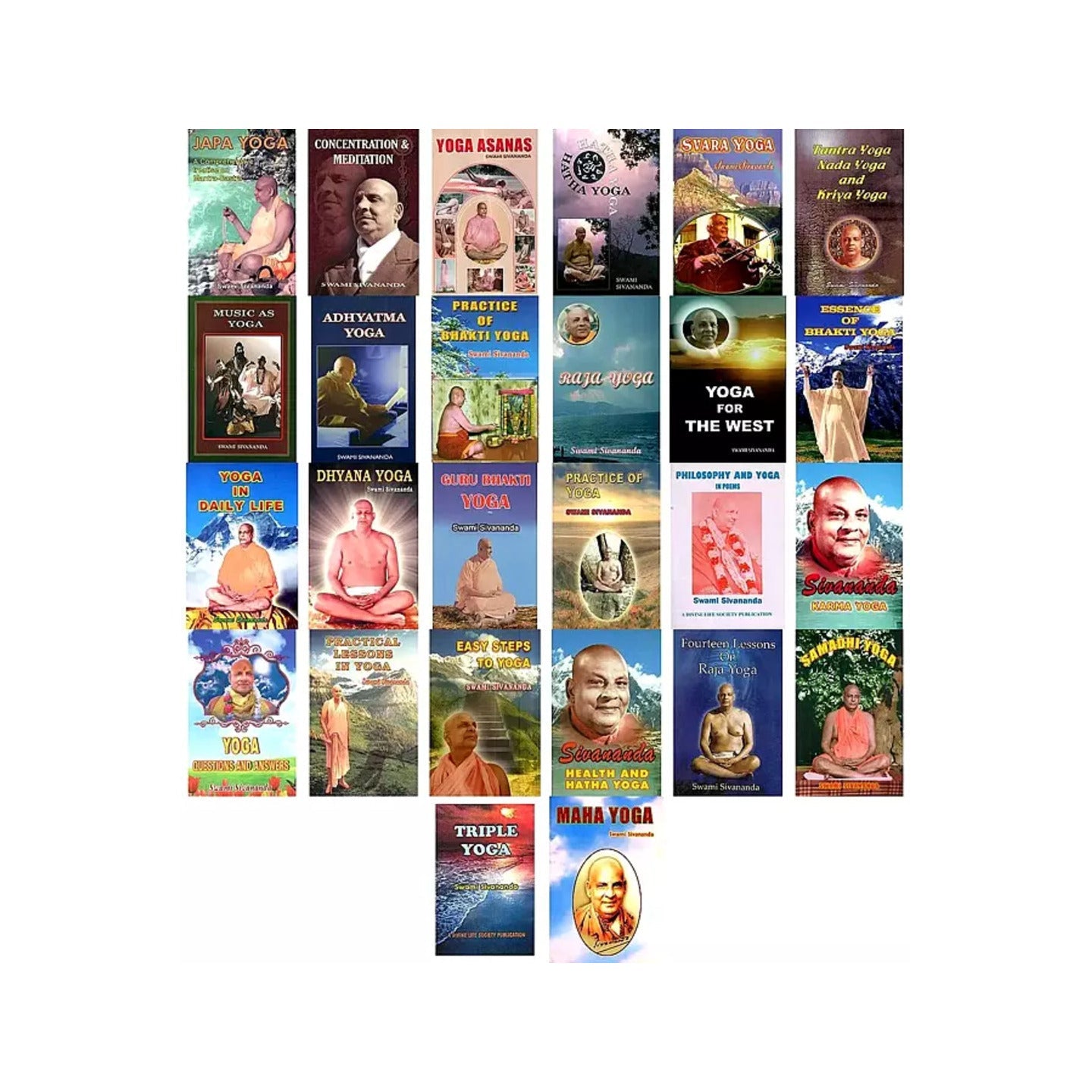 26 Books On Yoga By Swami Sivananda - Totally Indian