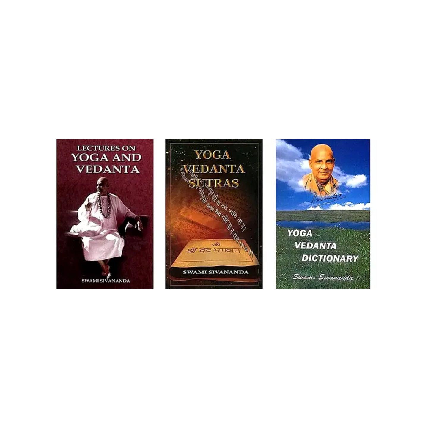 Writings On Yoga And Vedanta By Swami Sivananda (Set Of 3 Books) - Totally Indian