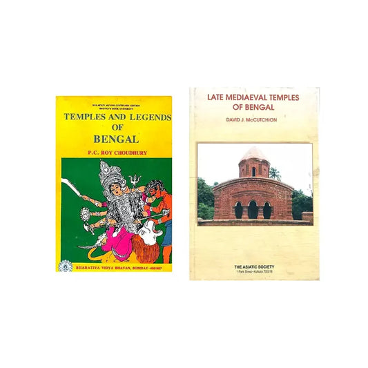 Set Of 2 Books On Temples Of Bengal - Totally Indian