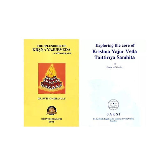 Studies In The Krsna Yajurveda (Set Of 2 Books) - Totally Indian