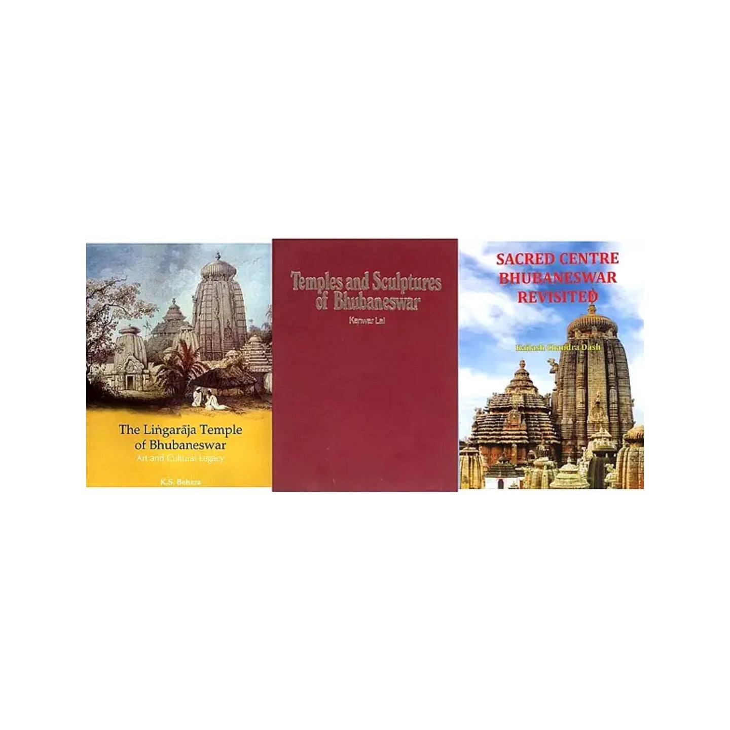 Temples Of Bhubaneshwar (Set Of 3 Books) - Totally Indian