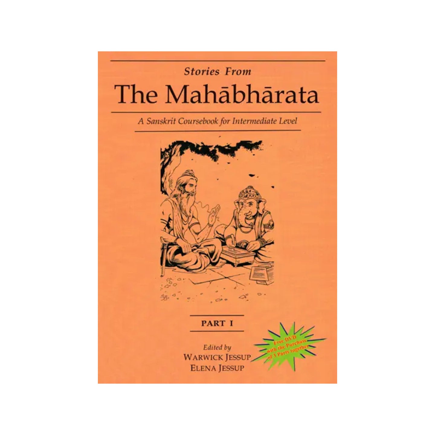 Stories From The Mahabharata - A Sanskrit Coursebook For Intermediate Level (Part-1) - Totally Indian