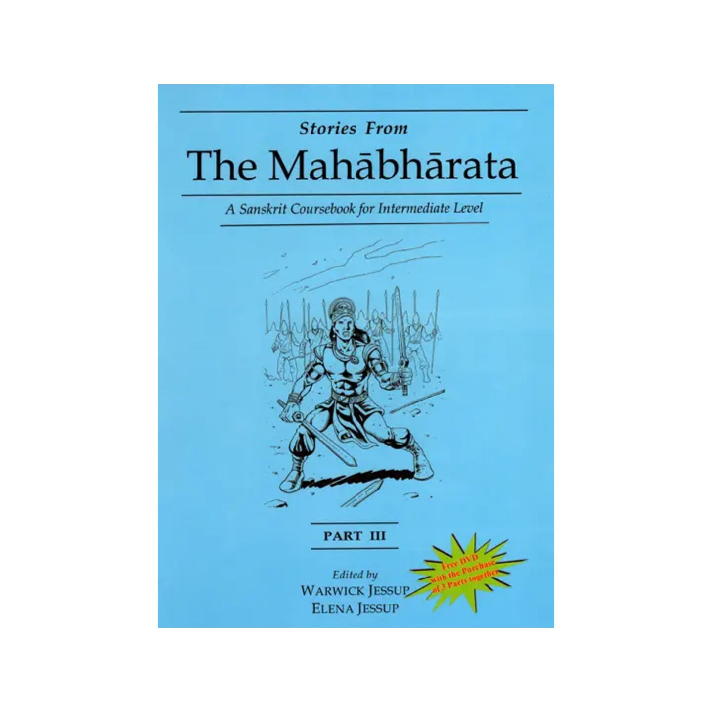 Stories From The Mahabharata - A Sanskrit Coursebook For Intermediate Level (Part-3) - Totally Indian