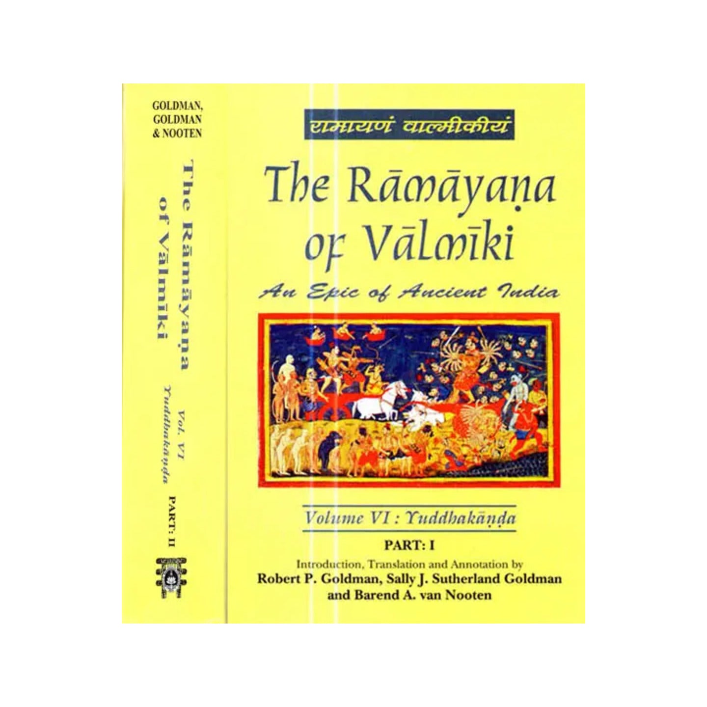 The Ramayana Of Valmiki : An Epic Of Ancient India (Vol 6 - Yuddhakanda) - Totally Indian