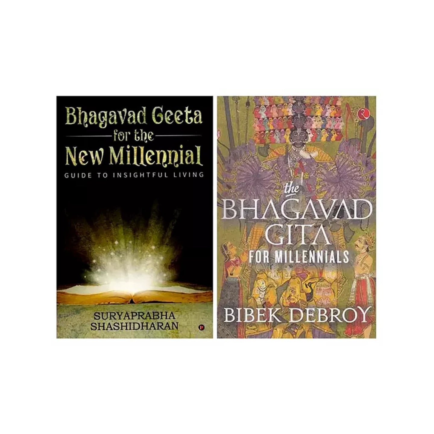 Bhagavad Gita For Millennials (Set Of 2 Books) - Totally Indian