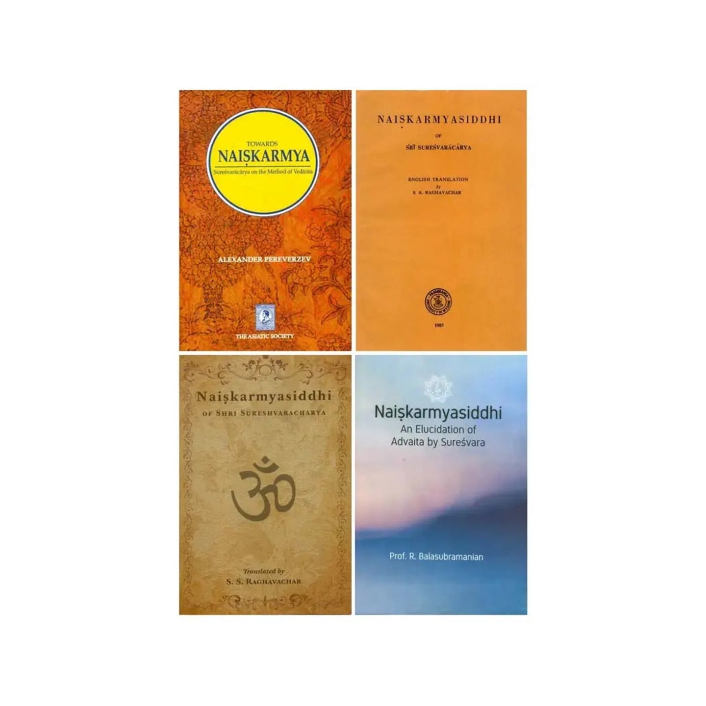 The Naishkarmya Siddhi Of Suresvara (Set Of 4 Books) - Totally Indian