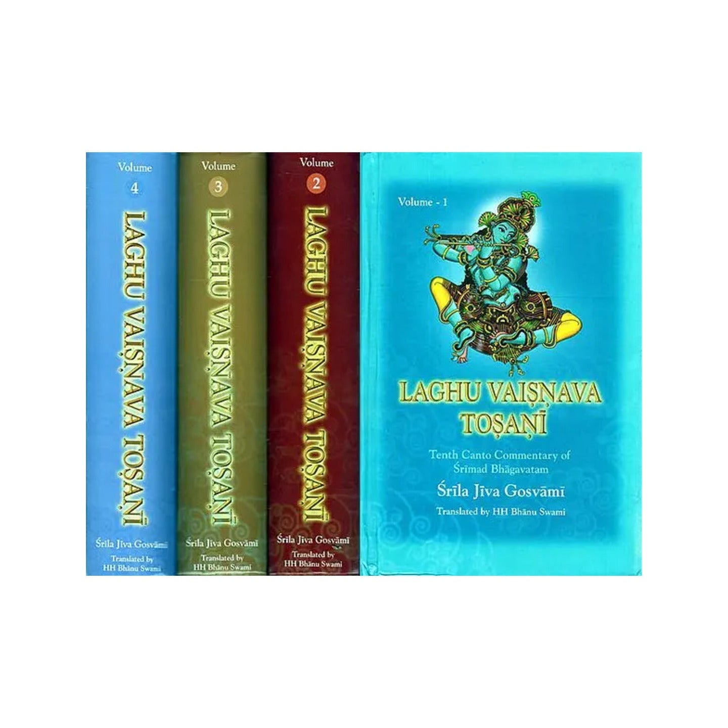 Laghu Vaisnava Tosani- Tenth Canto Commentary Of Srimad Bhagavatam (Set Of 4 Volumes) - Totally Indian