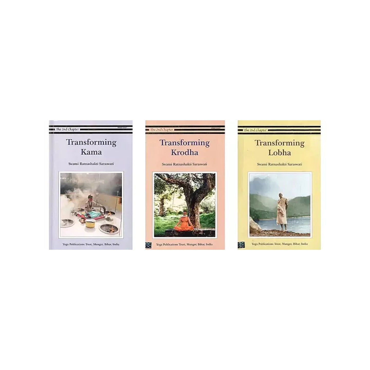 Transforming Kama, Krodha And Lobha (Set Of 3 Books) - Totally Indian