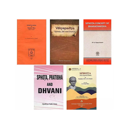 Books On Sphota (Set Of 5 Books) - Totally Indian