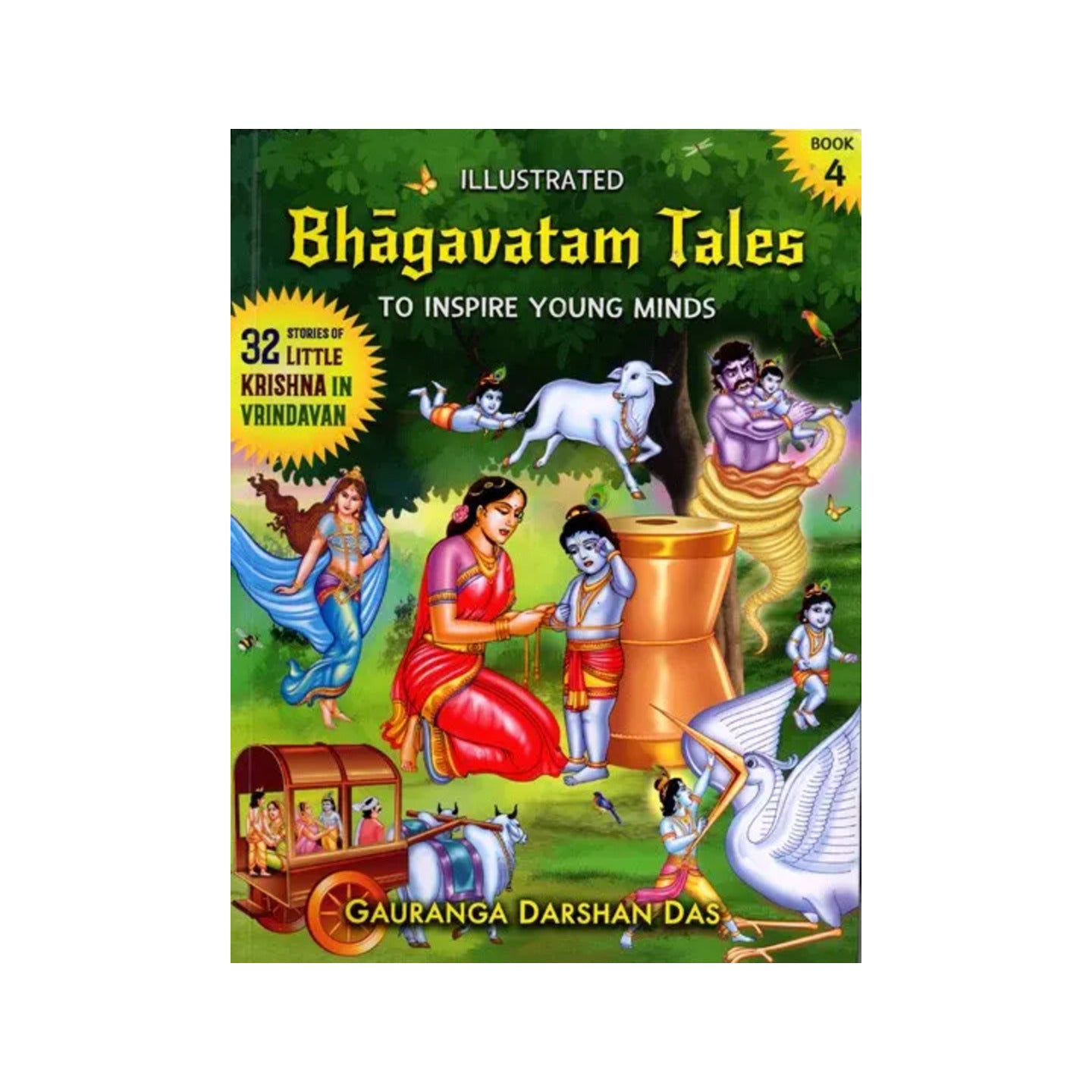 Illustrated Bhagavatam Tales- To Inspire Young Minds (Vol-4) - Totally Indian