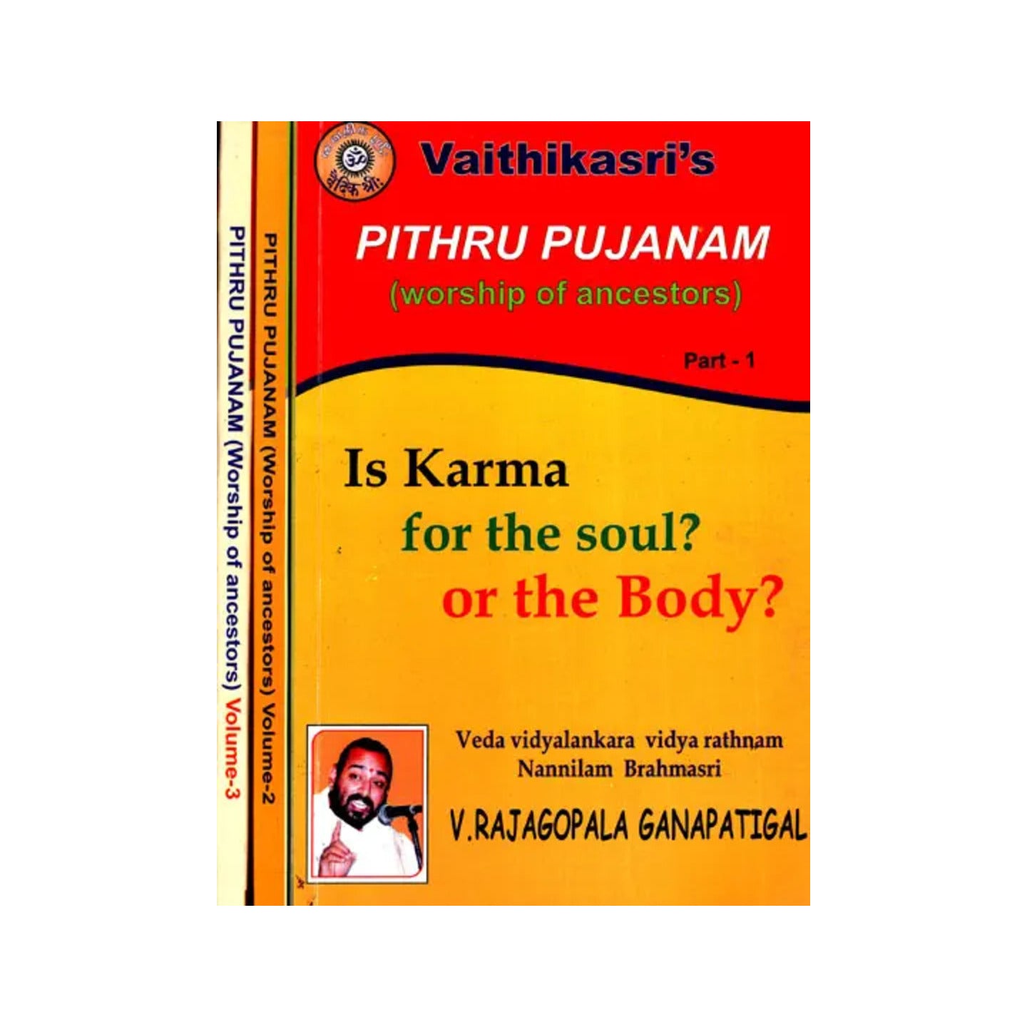 Pithru Pujanam: Worship Of Ancestors (Set Of 3 Volumes) - Totally Indian