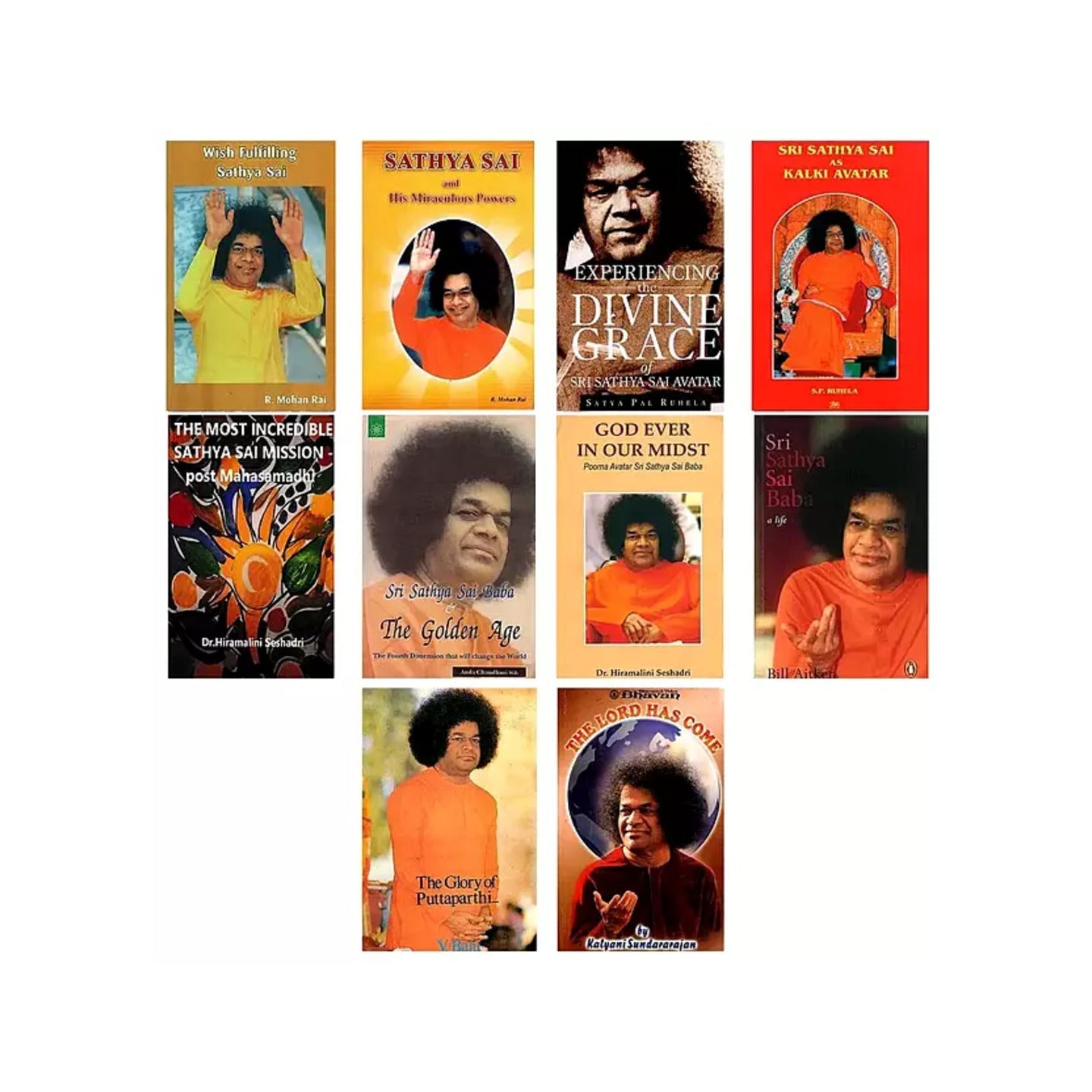 Books On Sathya Sai Baba (Set Of 10 Books) - Totally Indian