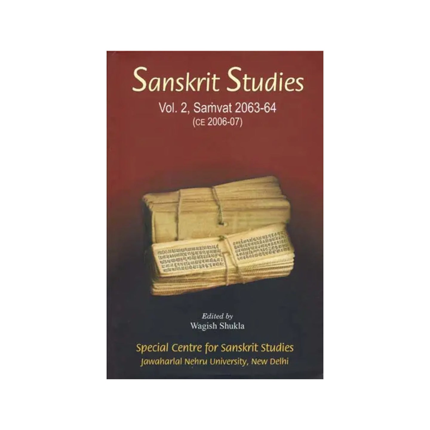 Sanskrit Studies Vol- 2 (Samvat 2063-64) - Totally Indian