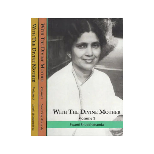 With The Divine Mother (Set Of 3 Volumes) - Totally Indian