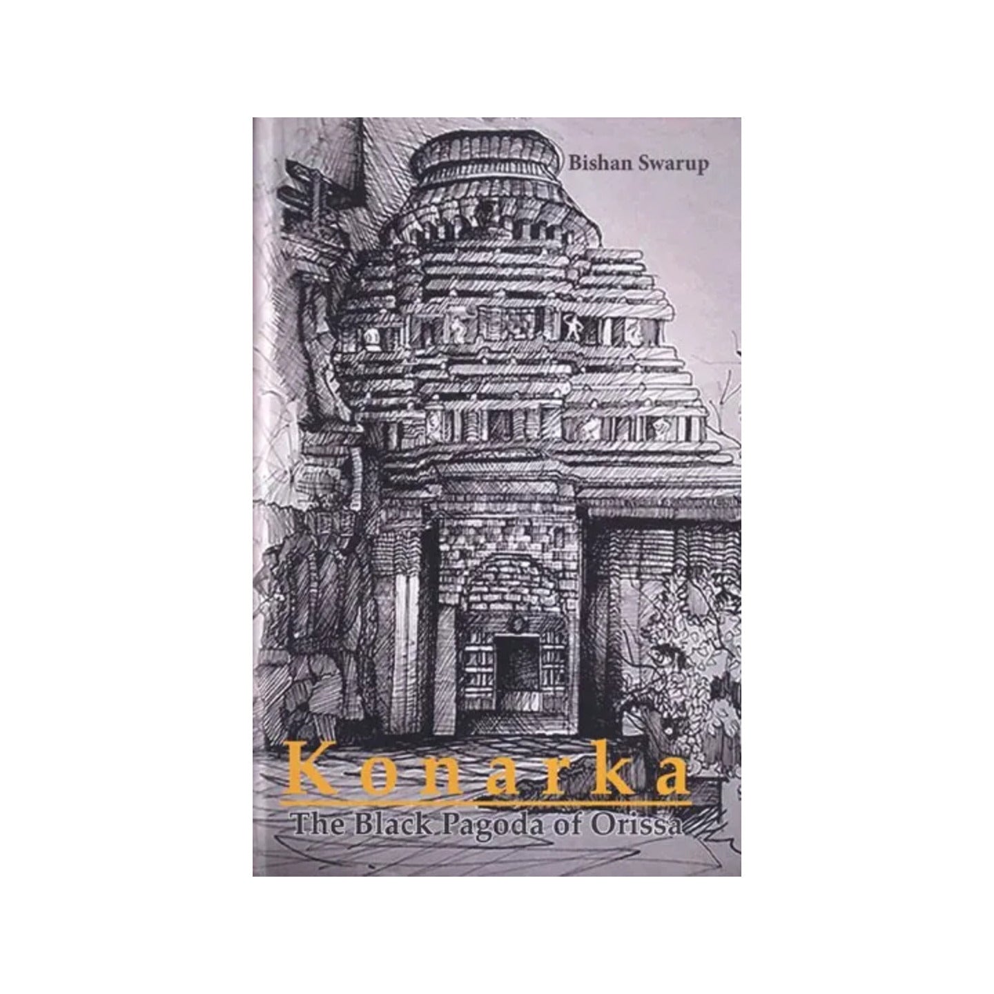 Konarka: The Black Pagoda Of Orissa (Photostat) - Totally Indian