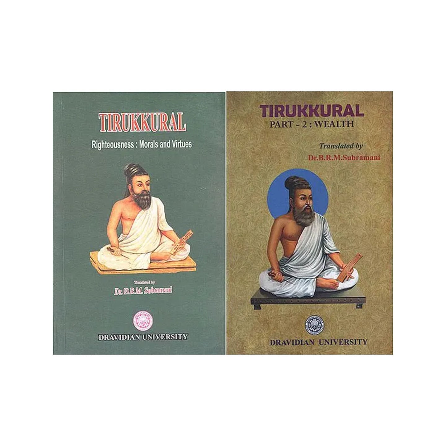 Tirukkural (Set Of 2 Volumes) - Totally Indian