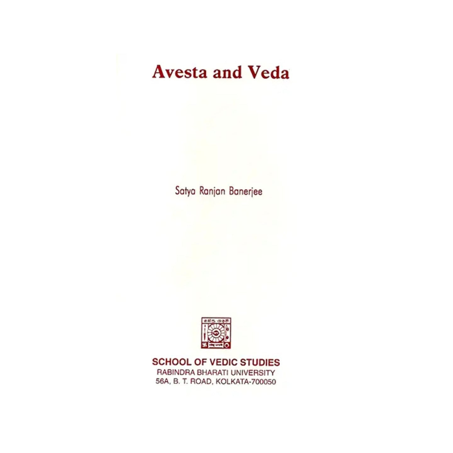 Avesta And Veda - Totally Indian