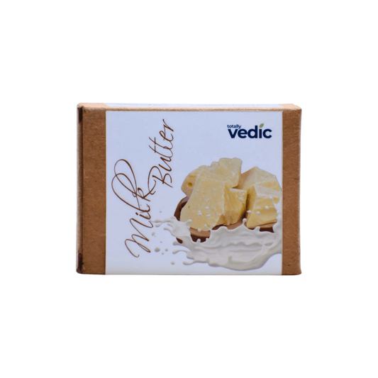 Totally Vedic | 100% Natural Chemical Free Soap | Milk & Butter - Bathe in Luxury - Totally Indian