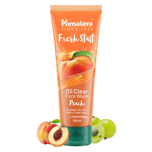 Himalaya Fresh Start Oil Clear Face Wash Peach - Totally Indian