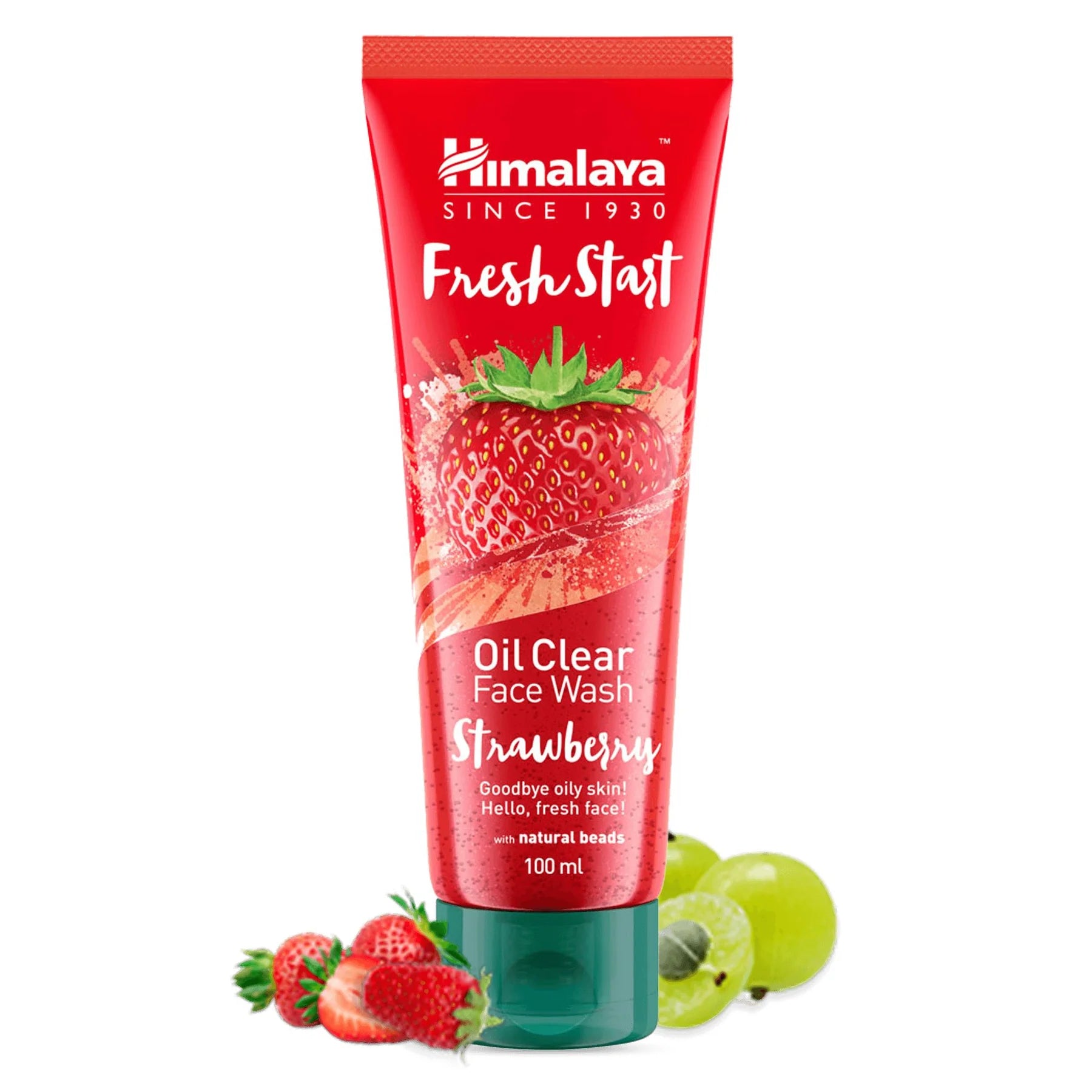 Himalaya Fresh Start Oil Clear Face Wash Strawberry - Totally Indian