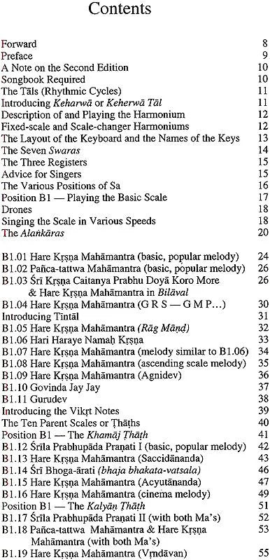 Vaishnava Harmonium (Based on the North Indian System of Music): Book 1 and 2 with Two CDs - Totally Indian