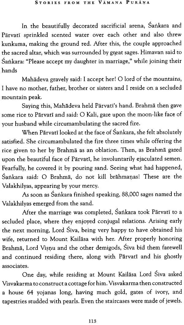 Stories From The Vamana Purana - Totally Indian