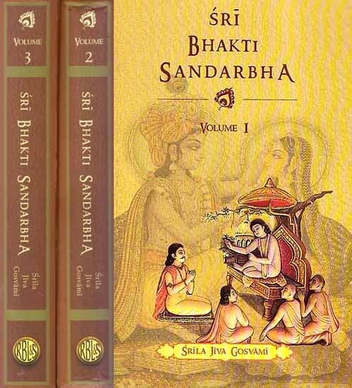 Sri Bhakti Sandarbha (Set of 3 Volumes) - Totally Indian