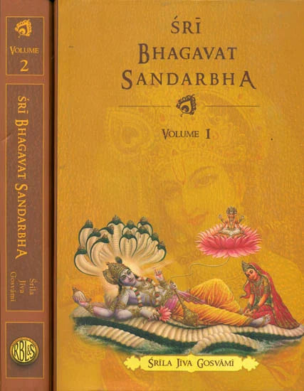Sri Bhagavat Sandarbha (Set of 2 Volumes) - Totally Indian