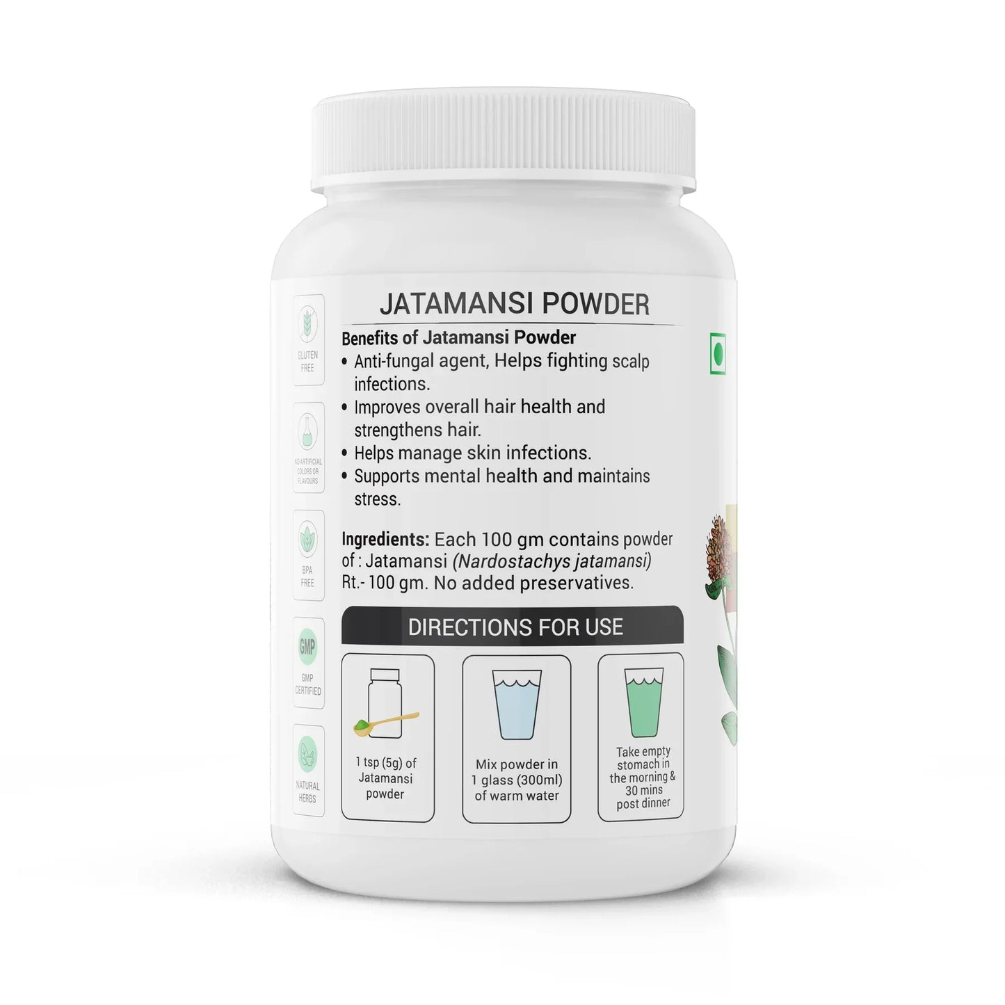 Krishna Ayurved Jatamansi Powder - Totally Indian