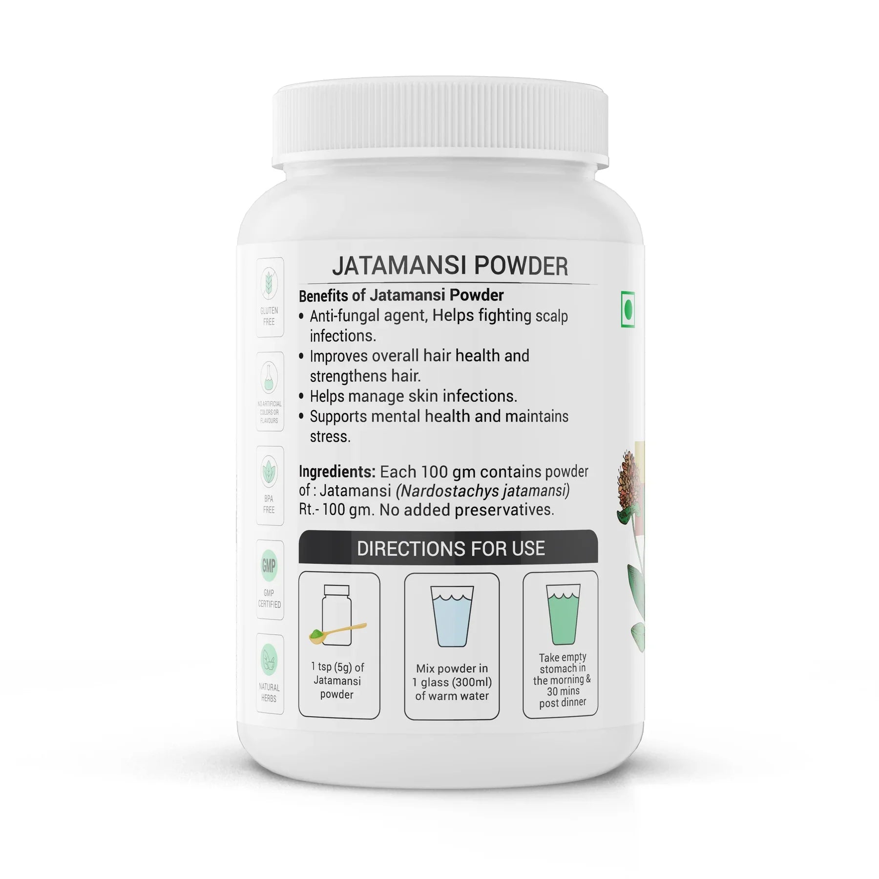 Krishna Ayurved Jatamansi Powder - Totally Indian